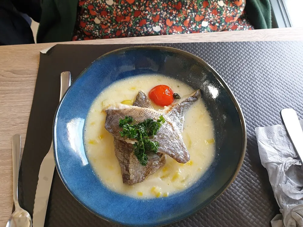 Filet de Dorade Fondue de Poireaux